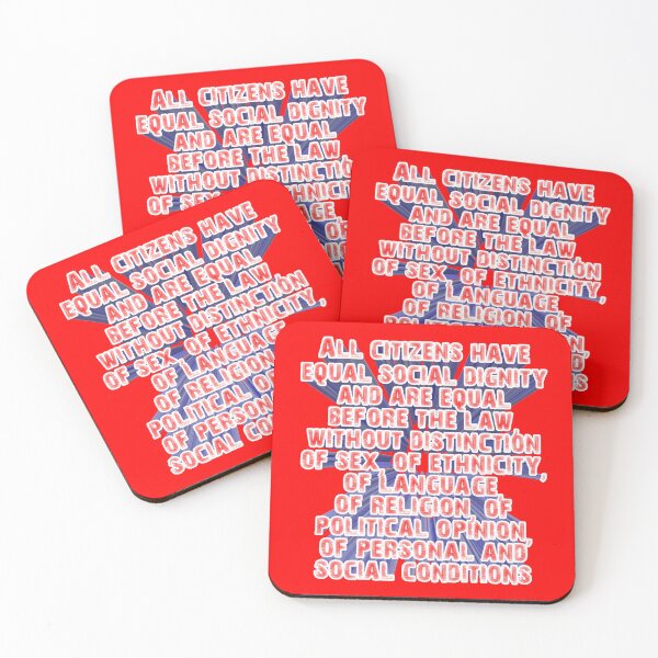 Item preview, Article 3 of Italian Constitution 018 designed and sold by ITALY-Roselli-.