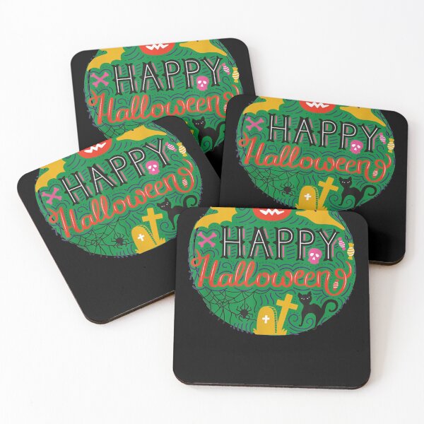 Item preview, Happy Halloween Spooky Autumn Fall Scene designed and sold by Micah-Hahn-93.