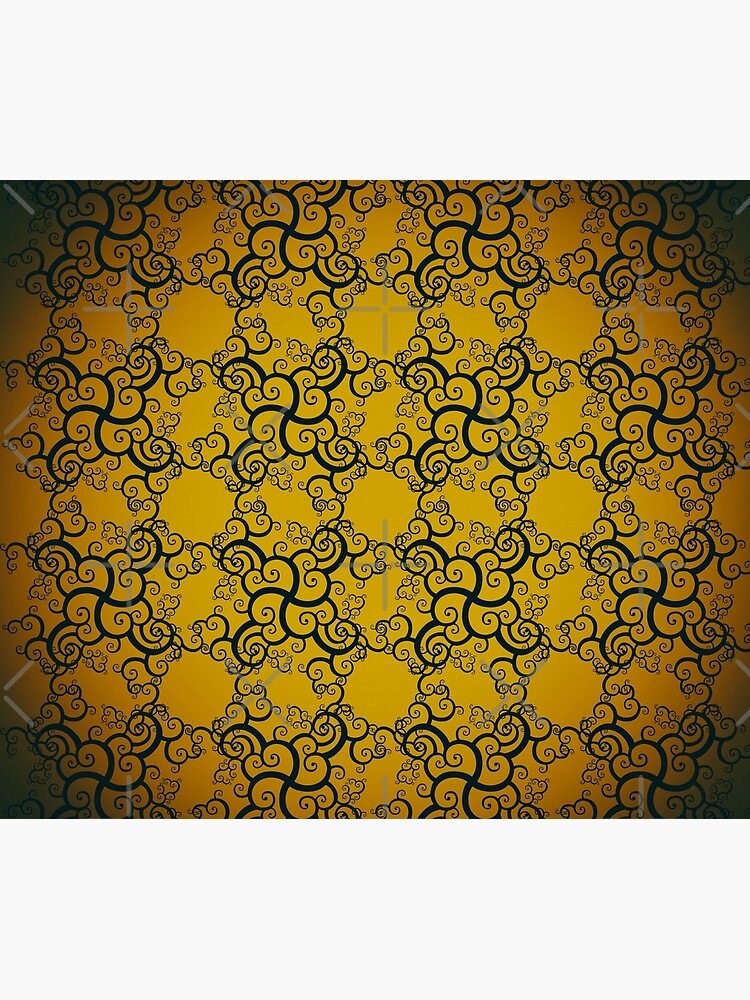 Swirl Damask by WendyLeyten