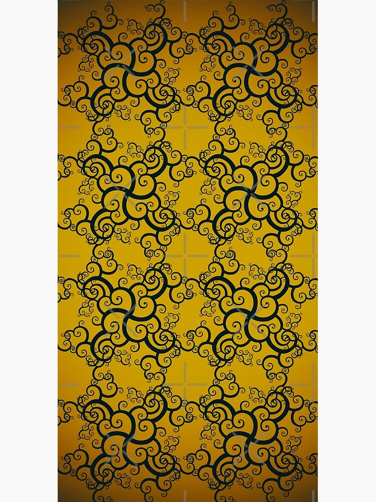 Swirl Damask by WendyLeyten