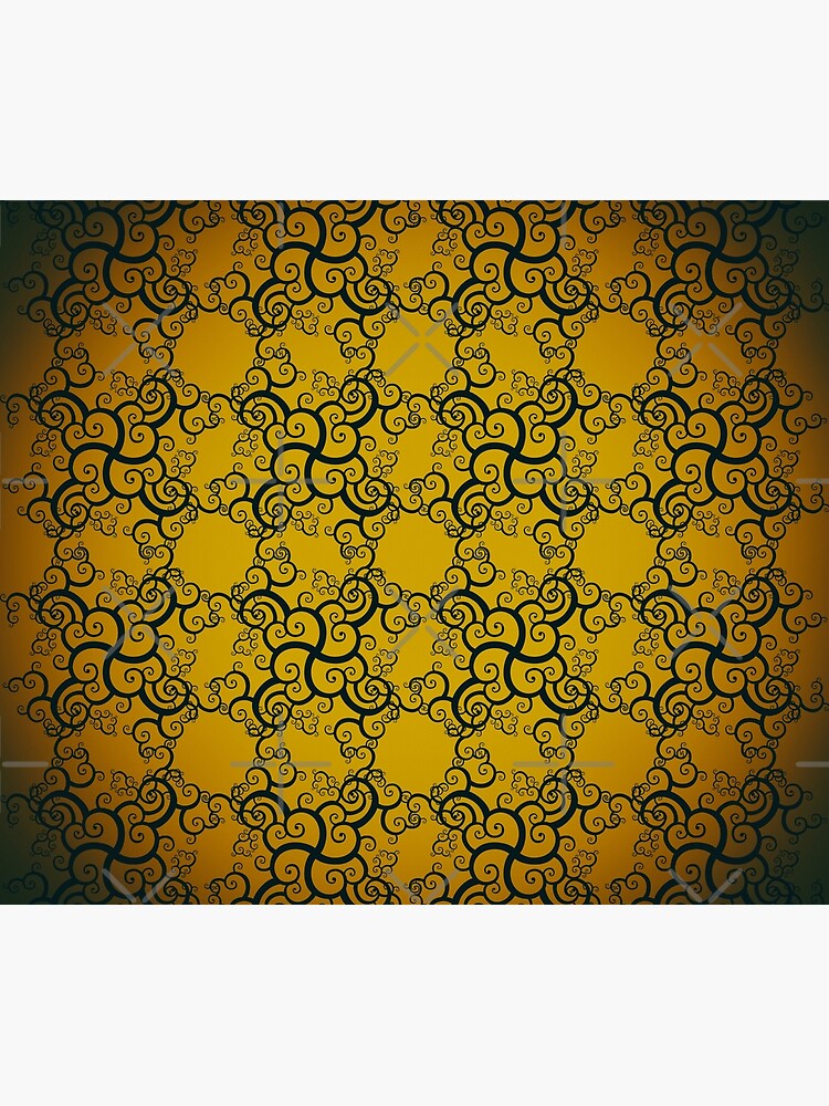 Swirl Damask by WendyLeyten