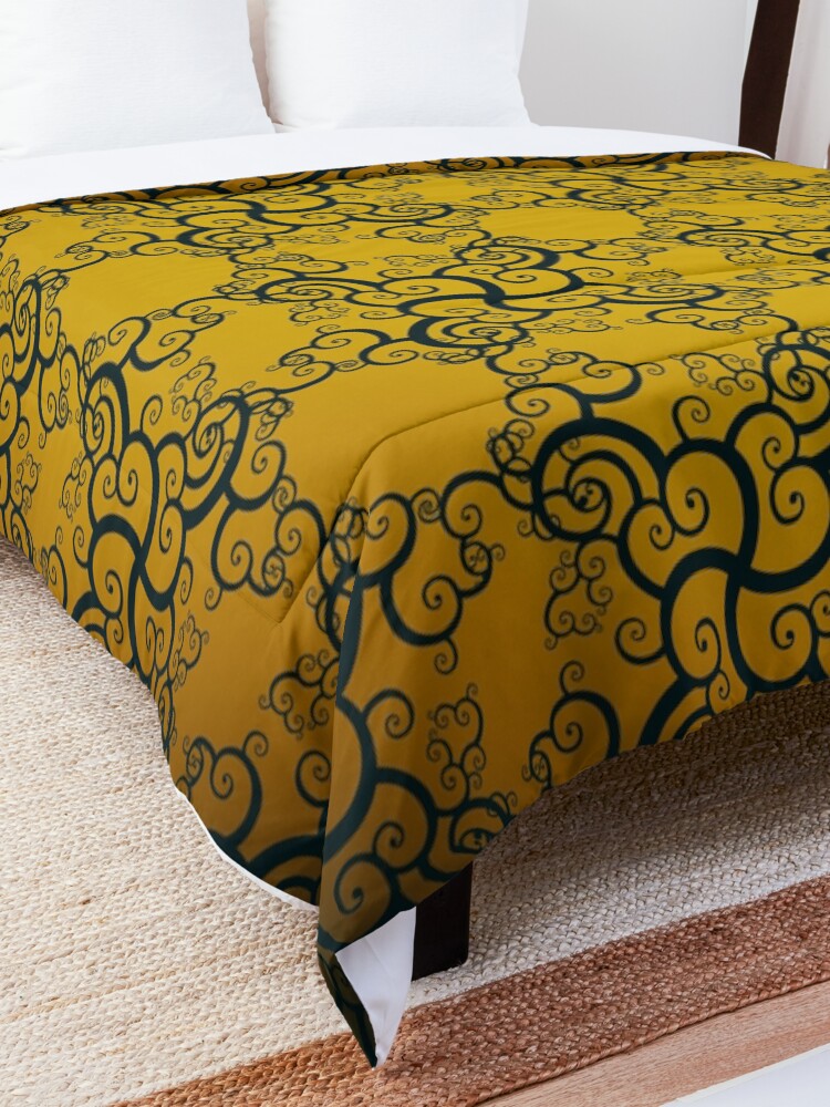 Alternate view of Swirl Damask Comforter