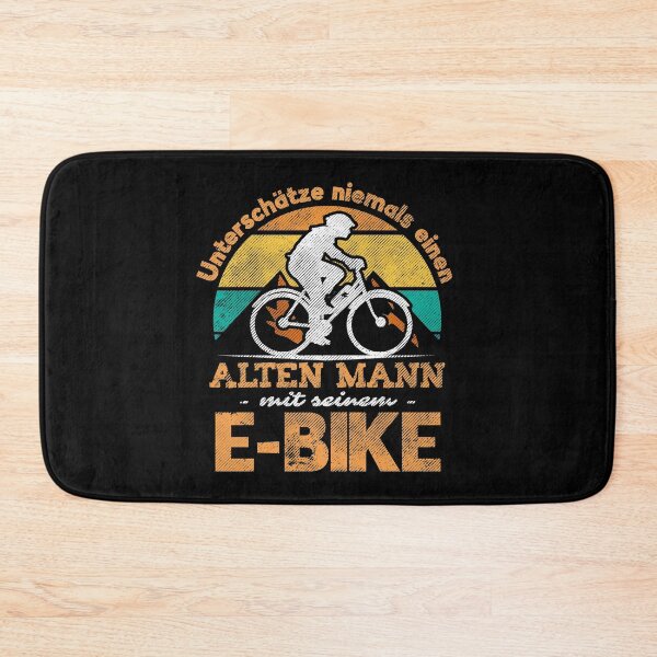 Item preview, Old Man E-Bike MountainBiker Men Gift  designed and sold by 2blackcherries.