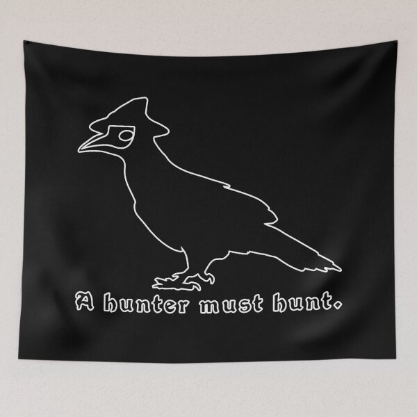 Item preview, The Crow A hunter must hunt blood Souls borne gaming designed and sold by melisssne.