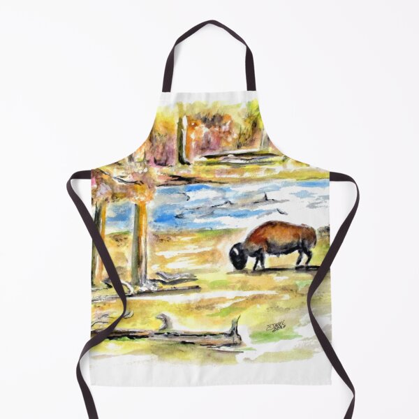 Item preview, Grazing Bison designed and sold by Clyde J. Kell.