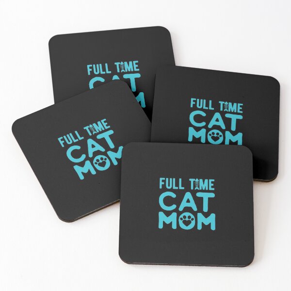 Item preview, Full Time Cat Mom designed and sold by artworkbyrihen.