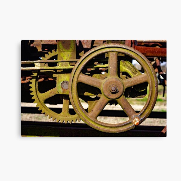 Hand Winch Canvas Print
