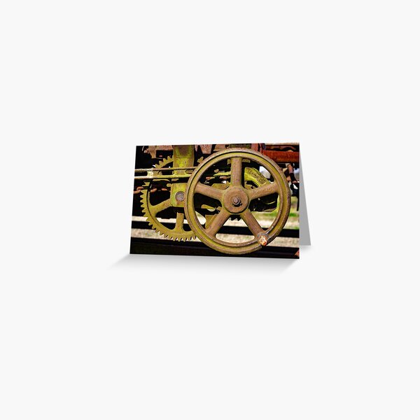 Hand Winch Greeting Card