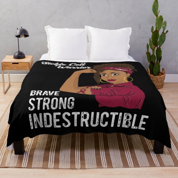 Item preview, Sickle Cell Warrior Indestructible Survivor Awareness designed and sold by ZNOVANNA.