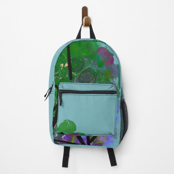 Item preview, Pouring Passion - Artwork by Gruenbergpouring - green and purple designed and sold by emm-j.