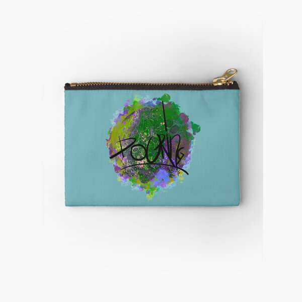 Item preview, Pouring Passion - Artwork by Gruenbergpouring - green and purple designed and sold by emm-j.