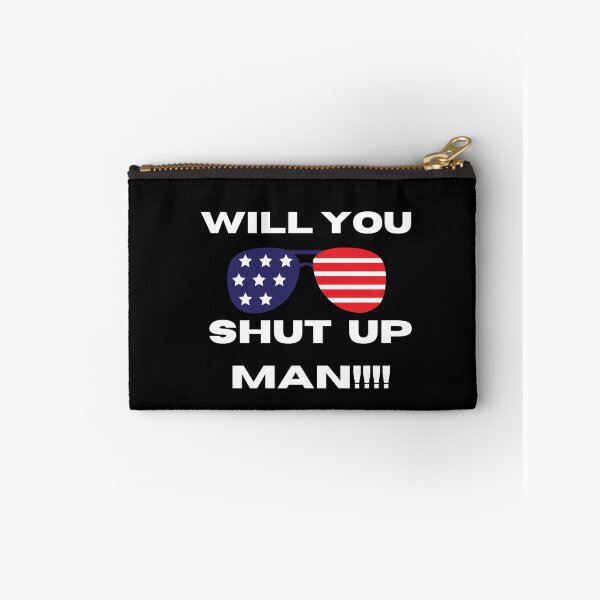 Item preview, Will You Shut Up Man? Funny Biden Debate Quote designed and sold by sasigifts.