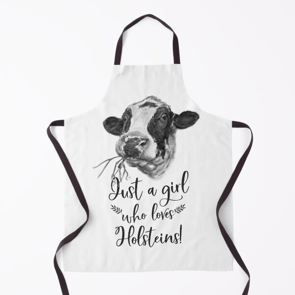Item preview, Just A Girl Who Loves Holstein Cows designed and sold by brodyquixote.