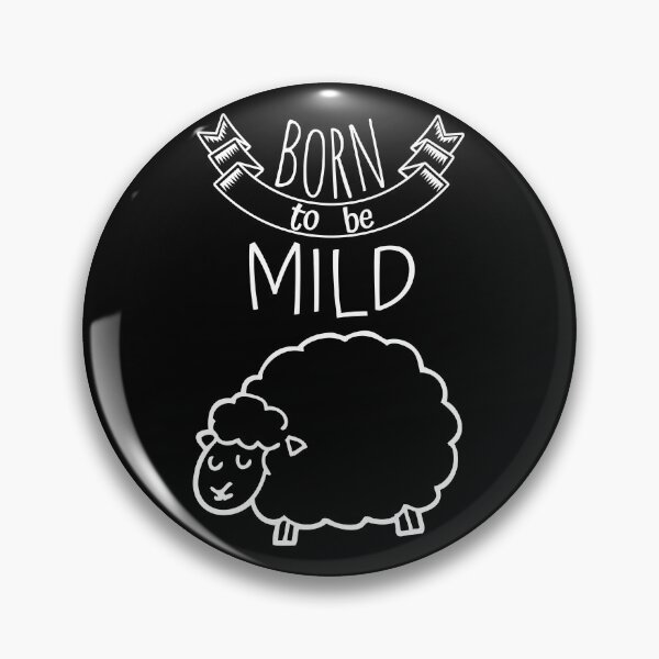 Item preview, Born to be Mild - cute sheep designed and sold by RIVEofficial.