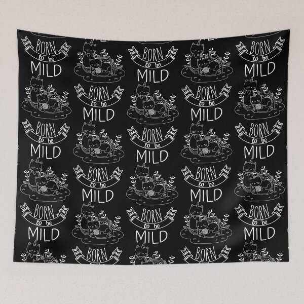 Item preview, Born to be Mild - cute kittens designed and sold by RIVEofficial.