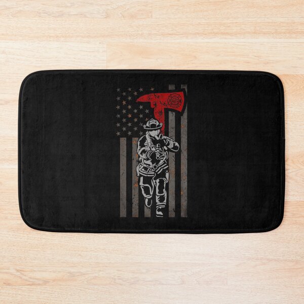 Item preview, Thin Red Line Firefighter American Flag Support Firefighters Family designed and sold by NomYen ..
