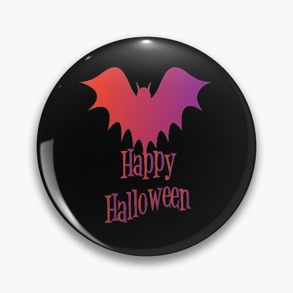 Item preview, Happy Halloween multi color Bat designed and sold by Type-Design.