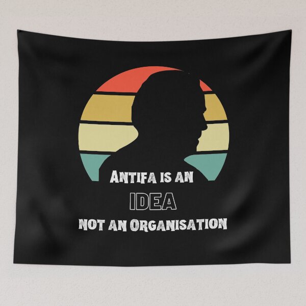 Item preview, Antifa Is An Idea, Not an Organisation designed and sold by Trucutruh.