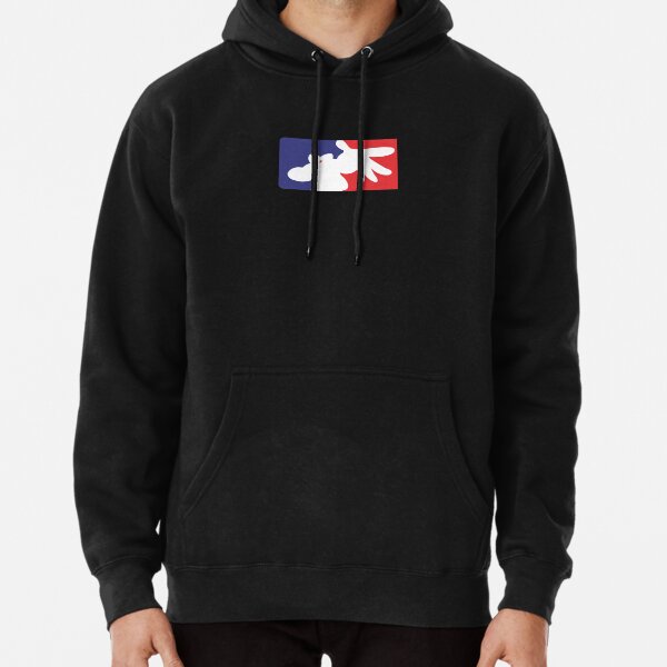 mlb logo hoodie