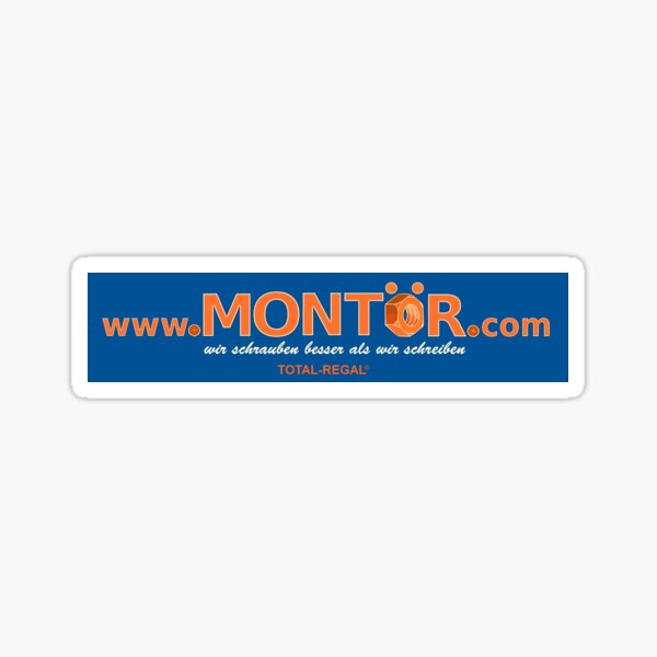 www.Montör.com Sticker