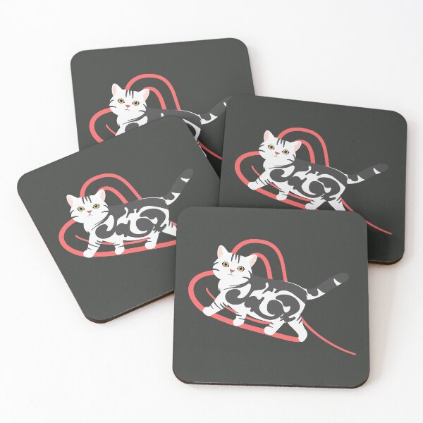 Item preview, Love American Shorthair Cat designed and sold by lulululupaint.
