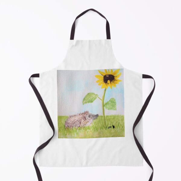 Item preview, Hedgehog and sunflower designed and sold by LJ Robinson.
