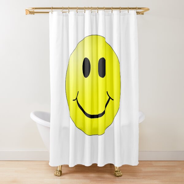 Rideaux De Douche Sur Le Theme Smiley Redbubble