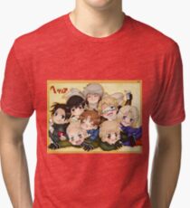 Hetalia Group Tri-blend T-Shirt