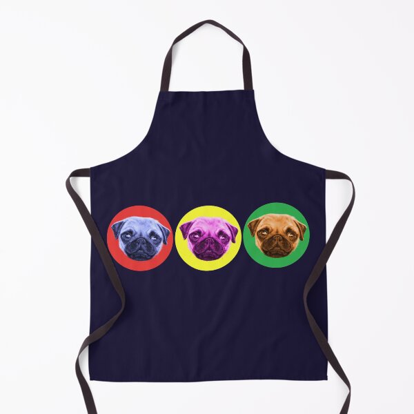 Item preview, Pop Art Pug Trio designed and sold by brodyquixote.