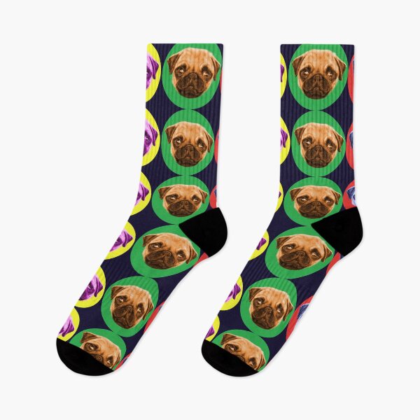 Item preview, Pop Art Pug Trio designed and sold by brodyquixote.