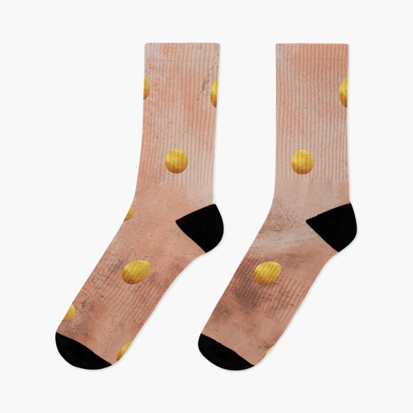 Item preview, Beige concrete texture with golden polka dots designed and sold by ColorsHappiness.