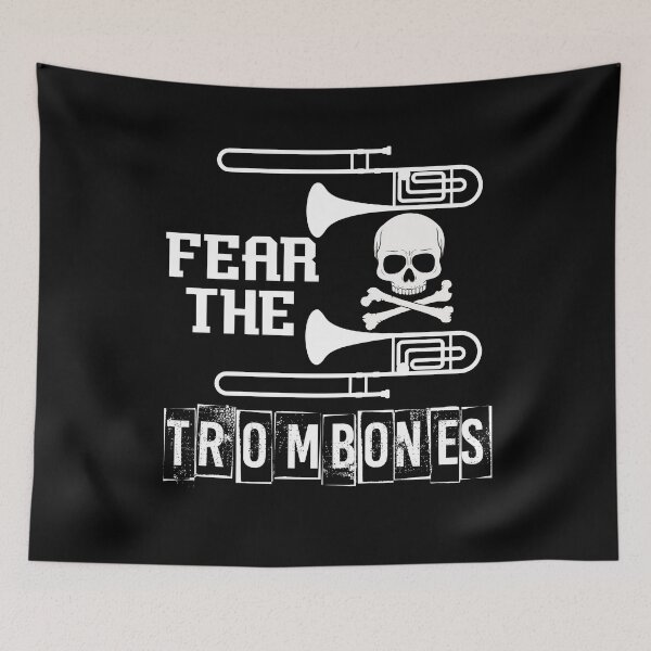 Item preview, Fear The Trombones  designed and sold by bestshirtdesign.
