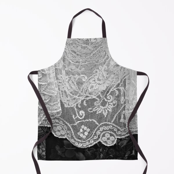 Item preview, Vintage Romantic Lace Crochet Tablecloth Hanging Laundry designed and sold by Anna Lemos.