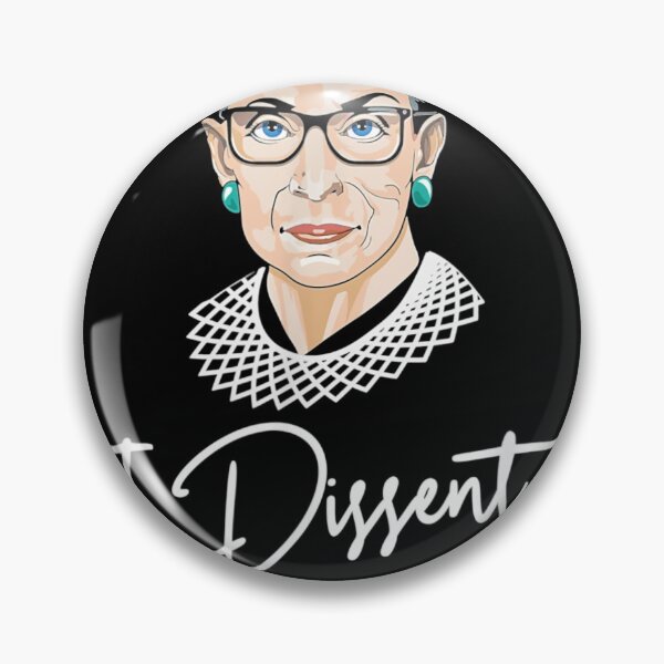 Item preview, I Dissent RBG Notorious Feminist Ruth Bader Ginsburg designed and sold by Micah-Hahn-93.