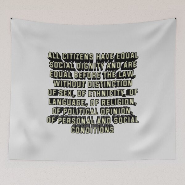 Item preview, Article 3 of Italian Constitution 019 designed and sold by ITALY-Roselli-.