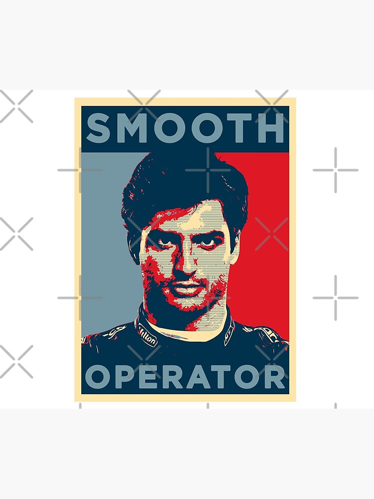 "Carlos Sainz Smooth Operator" Travel Coffee Mug for Sale by