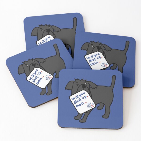 Item preview, Cute Dog with Joe Biden First Debate Quote designed and sold by ellenhenry.