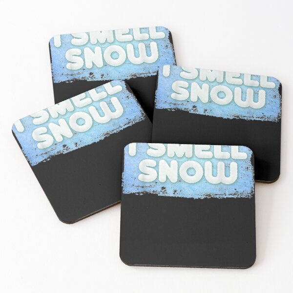 Item preview, I Smell Snow Winter Snowflakes Welcome Christmas Holidays designed and sold by Micah-Hahn-93.