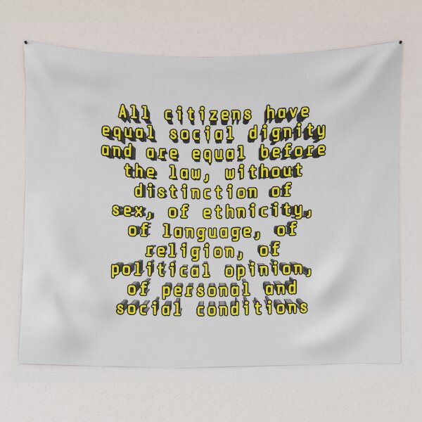 Item preview, Article 3 of Italian Constitution 020 designed and sold by ITALY-Roselli-.