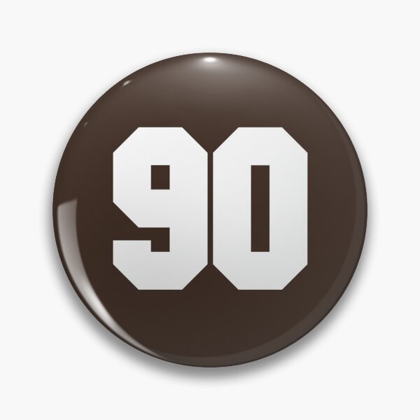 Item preview, 90 Number Cleveland Sports Ninety Brown Jersey designed and sold by HelloFromAja.