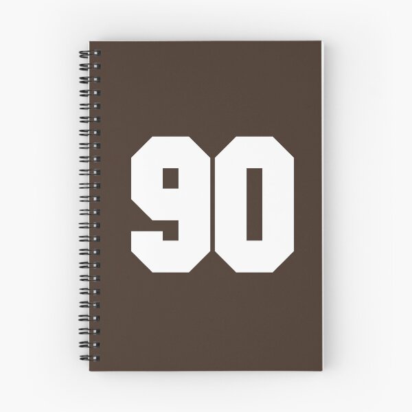 Item preview, 90 Number Cleveland Sports Ninety Brown Jersey designed and sold by HelloFromAja.