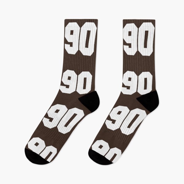 Item preview, 90 Number Cleveland Sports Ninety Brown Jersey designed and sold by HelloFromAja.