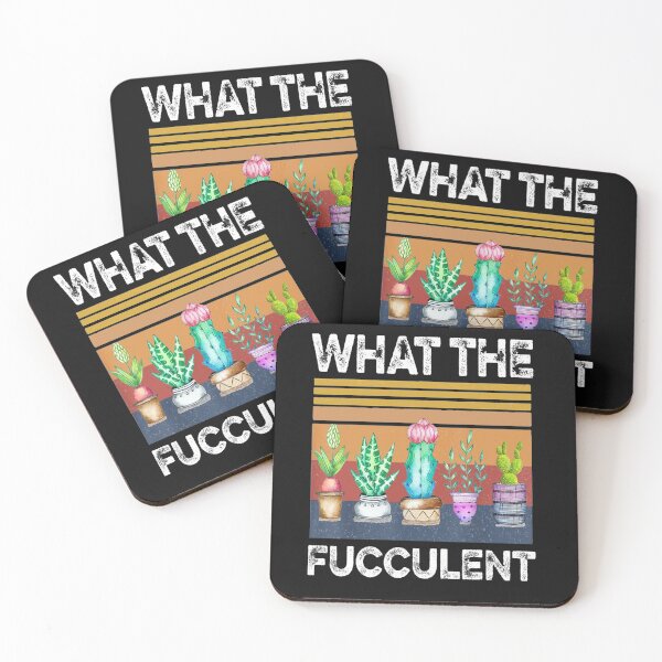 Item preview, What the Fucculent T-Shirt designed and sold by Trendy Shirt.