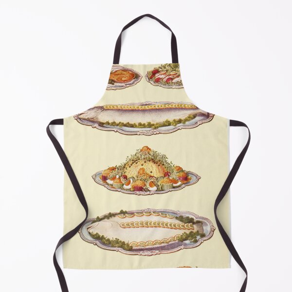 Item preview, Assorted fish meals - Classic Mrs Beetons cook book artwork designed and sold by Vintage Designs +.