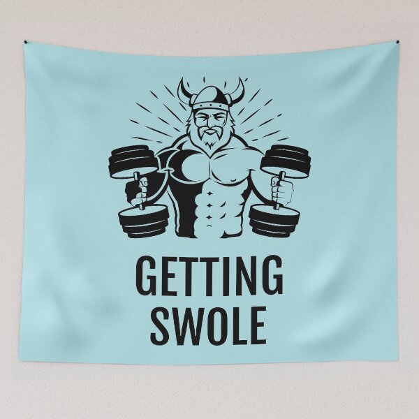 Item preview, GETTING SWOLE GYM SAYING designed and sold by gaCh438.
