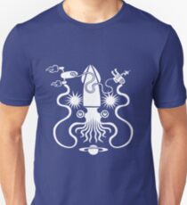 Gargantuan Space Squid Danger Imminent Unisex T-Shirt
