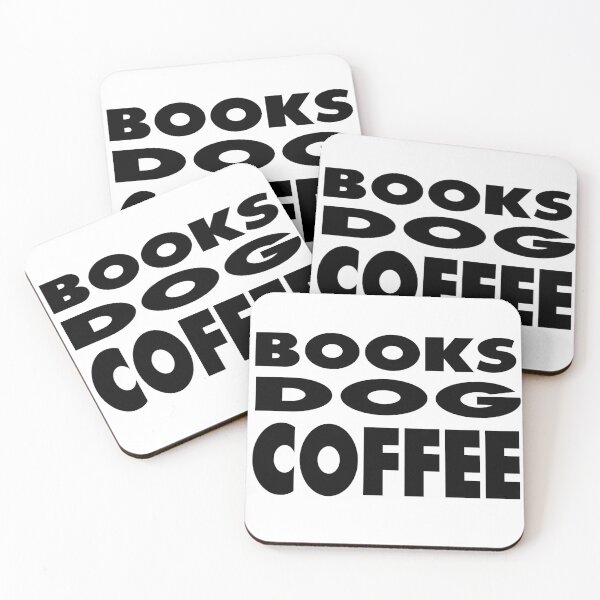 Item preview, Books dog coffee designed and sold by derryshop.