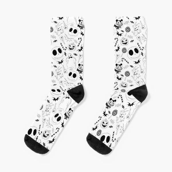 Item preview, Halloween Nightmare - Black & White Pattern designed and sold by Joanna Zourmpaki.