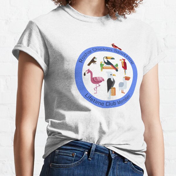 Avistamiento de pollo Camiseta clásica