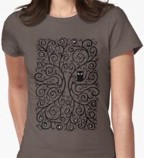 Le hibou T-shirt col V femme